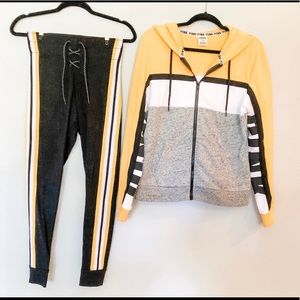 PINK Victoria Secret Yoga Set